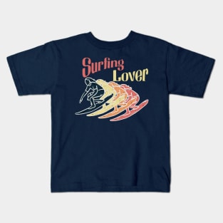 Surfing Lover Kids T-Shirt